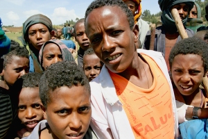Zefie village, Amhara, Ethiopia.